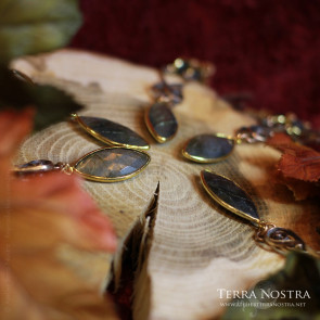 "Kiandra" brass necklace